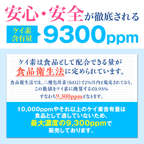 【プレゼント付】ケイ素9300ppm★骨・髪・爪・腸・肌などのサビを除去して美しく健康に≪umo濃縮溶液 生体マトリックス珪素≫1個