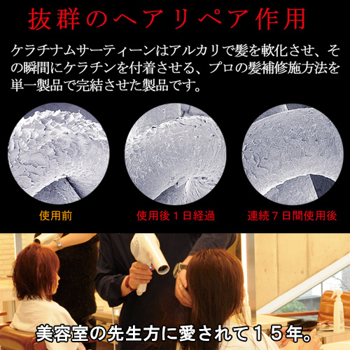 【10％OFF】ヘアケア楽天1位★柔らかく健康的な艶髪へ≪ケラチナムサーティーンプロ≫1本250mL